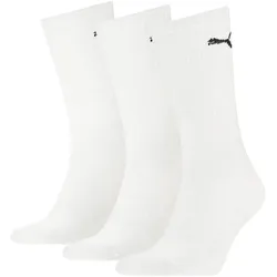 Puma Unisex Herren Damen Socken SPORT CREW LIGHTWEIGHT 3er Pack - Navy (004) - 35-38