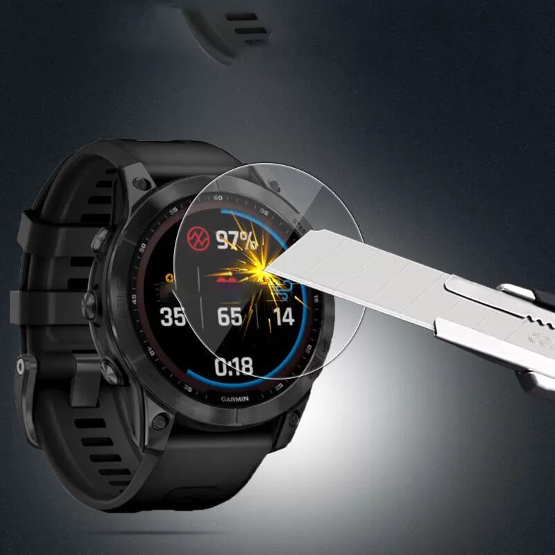 INF Garmin Fenix 6S Pro Displayschutz, 2er-Pack gehärtetes Glas