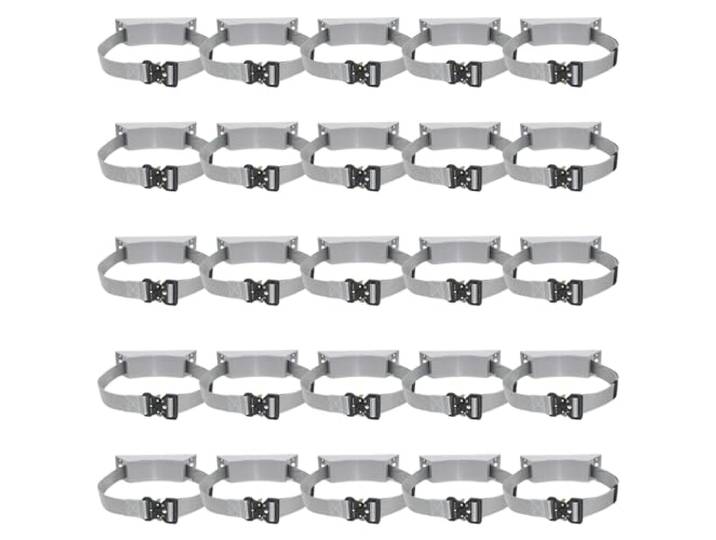 An der Wand montierter Flaschenhalter(Gray,30pack)