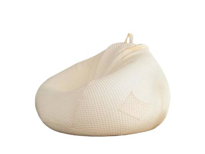 Xumh2024-3 Sitzsack Sitzsack-Stuhl, Bodenbestuhlung, gemütliches Sofa for Schlafzimmer, Wohnzimmer, Balkon(Yellow,Mittel)