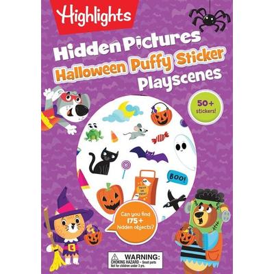Halloween Hidden Pictures Puffy Sticker Playscenes, von Highlights, Highlights Press PRH US, 978-1-64472-116-2