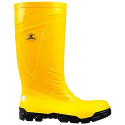 Craftland Ronco S5 SRC PVC-Stiefel Gummistiefel Gelb Größe 47