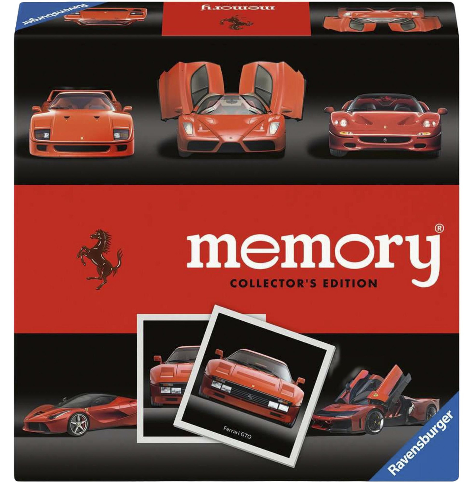 Ravensburger Collector's Memory Ferrari Bordspel en geheugenspel voor kinderen vanaf 6 jaar