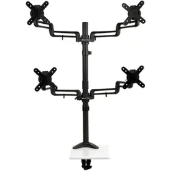 Eaton Tripp Lite Series DDR1327SQFC - 9,98 kg - 33 cm (13 Zoll) - 68,6 cm (27 Zoll) - 75 x 75 mm - 100 x (Tisch, 27", 9.98 kg), Monitor Halterung, Schwarz