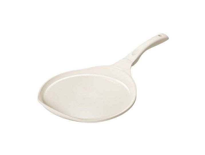 LuxusKollektion Crêpepfanne Crepe Pfanne 26cm Keramik Beige