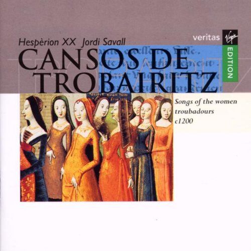 Jordi Savall - Cansos de Trobairitz (Lyrik der Trobairitz um 1200) - Preis vom 27.09.2026 03:53:48 h