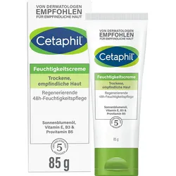 CETAPHIL Feuchtigkeitscreme für trockene, empfindliche Haut 85 ml
