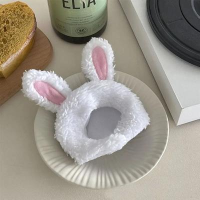 Uplift Picks Cute Animal Doll Head Cover And Detachable Hat Accessory bunny