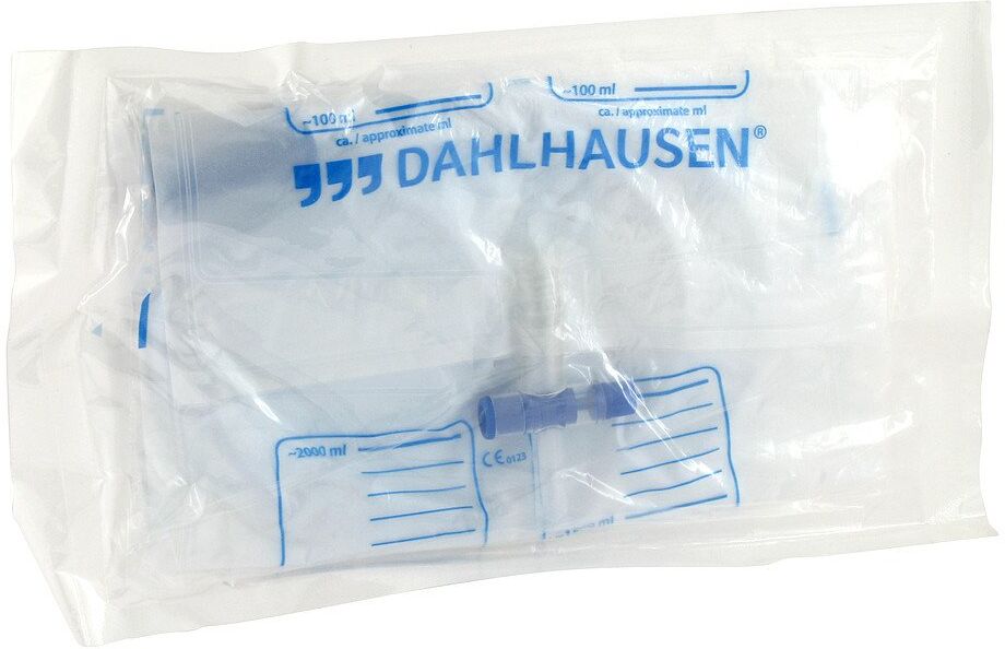 Urin Beutel 2 l Nrv steril mit Auslass