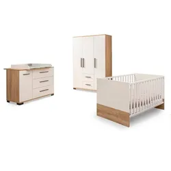 Paidi Babyzimmer Elian Plus 4-tlg. Dekor Eiche Nebraska
