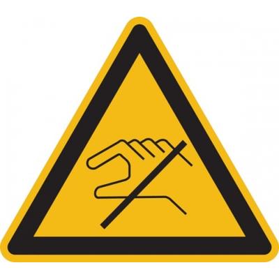 König Werbeanlagen Warnschild, Nicht berühren - praxisbewährt - 100 mm Folie selbstklebend
