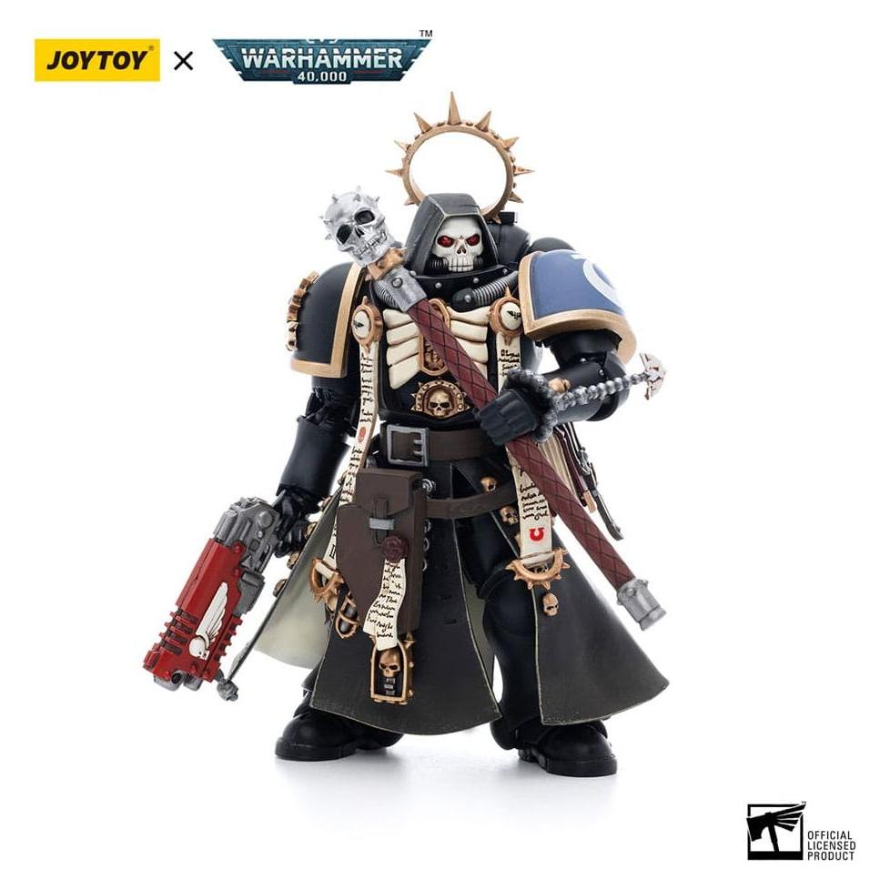 Joy Toy Warhammer 40k figurine 1/18 Ultramarines Primaris Chaplain Brother Varus 12 cm (JT5567)