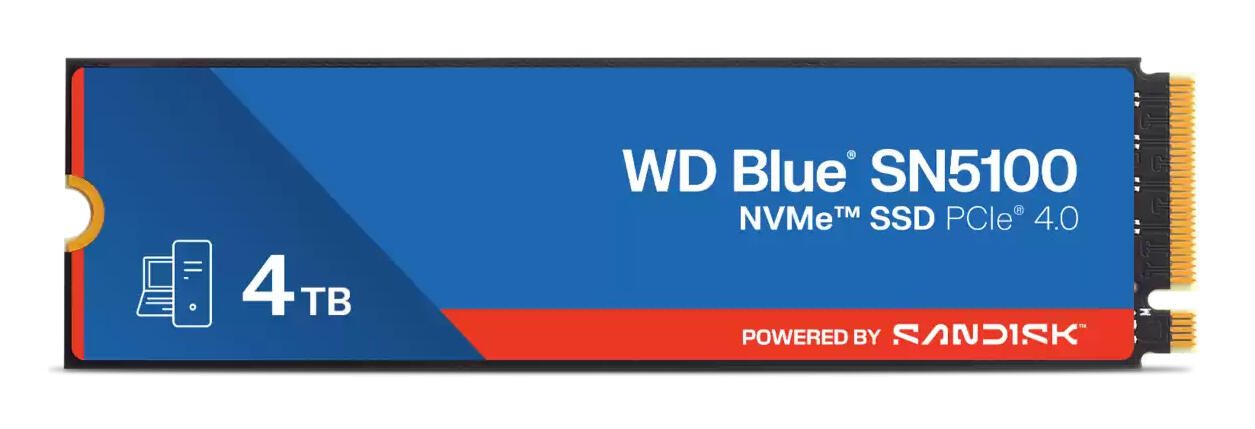 Western Digital WD Blue SN5100 NVMe SSD - 4 TB WDS400T5B0E-00CPE0
