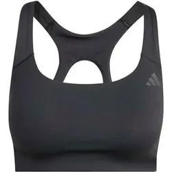 ADIDAS Damen BH Optime Workout Medium Support BH, Größe XS in Schwarz Schwarz