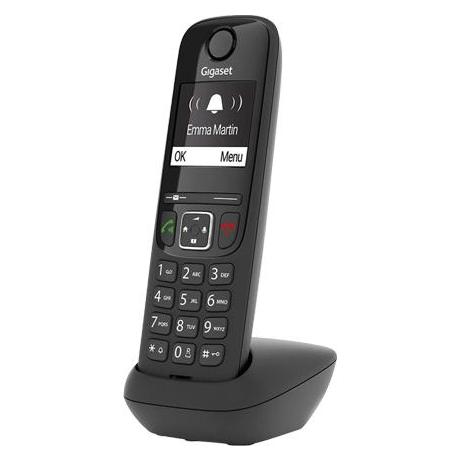 Gigaset Schnurloses DECT-Telefon Black, AS690 (AS690)