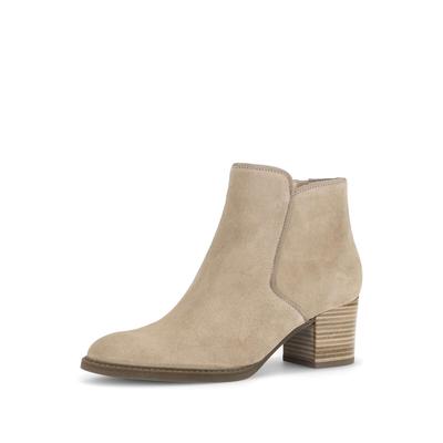 Stiefelette GABOR "Sportliche Stiefelette", Damen, Gr. 35,5, beige, Schuhe Stiefelette