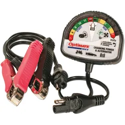 Tecmate, Motorrad Zubehör, Batterie- und Lichtmaschinentester
