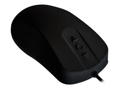 ContourDesign Active Key kabelgebundene Medizinische Maus - Schwarz AK-PMH12OB-US-B