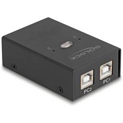 Delock 11505 USB 2.0-Umschalter Schwarz