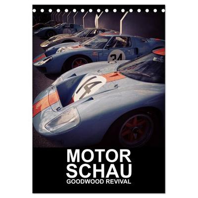MotorSchau Goodwood Revival (Tischkalender 2026 DIN A5 hoch), CALVENDO Monatskalender