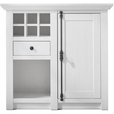 Highboard HOME AFFAIRE "California", weiß (pinie weiß), B:108cm H:100cm T:45cm, Sideboards, Highboard, Breite 105 cm