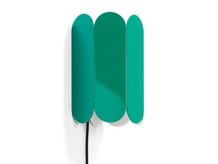 HAY Applique murale Arcs wall switch Sea green