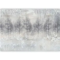 Artgeist, Tapete, Fototapete - Cold Winter (450 x 315 cm)