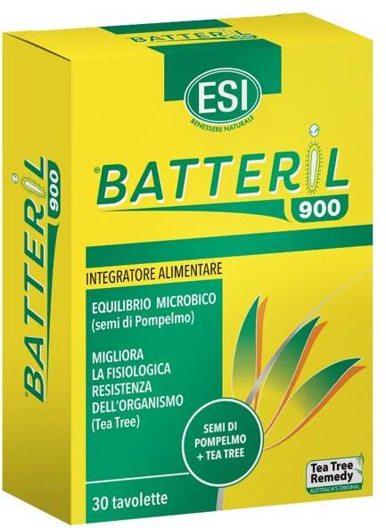 Esi Batteril 900 Integratore Pompelmo e Tea Tree Oil 30 Tavolette