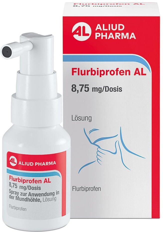 AL Aliud Pharma Flurbiprofen AL Spray zur Anwendung in der Mundhöhle