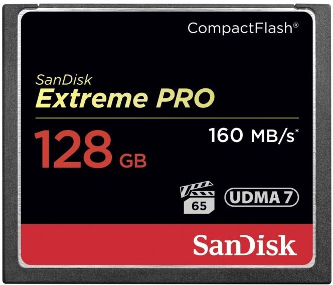 SanDisk Compact Flash Extreme Pro 128GB