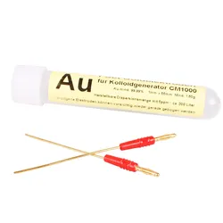 Goldelektroden für Colloidmaster CM1000/CM2000