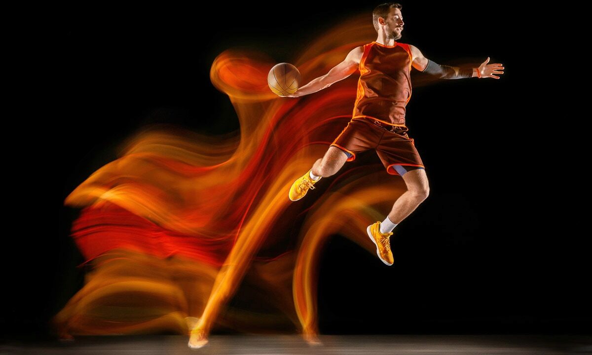 Fototapete PAPERMOON "Sport", bunt, B:4m L:2,6m, Vlies, Tapeten, Fototapete bunt B/L: 4m x 2,6m, Bahnen: 8 Stk.