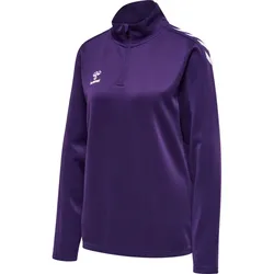 hummel Core XK 1/2-Zip Sweatshirt Damen acai/white XXL