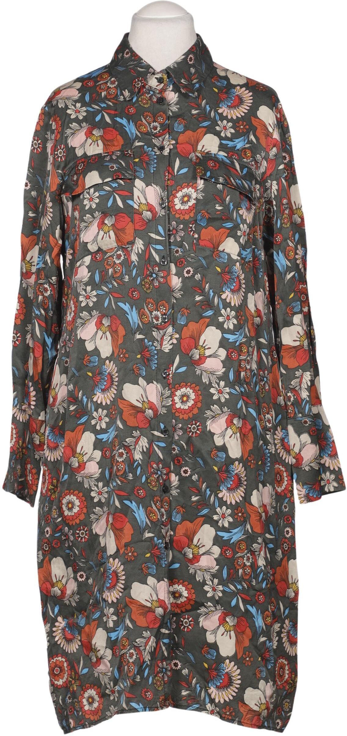 Funky Staff Damen Kleid, Mehrfarbig, Gr. L, Viskose - Second Hand