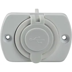 As - Schwabe, Steckdose, USB Einbausteckdose mit zwei USB Ports