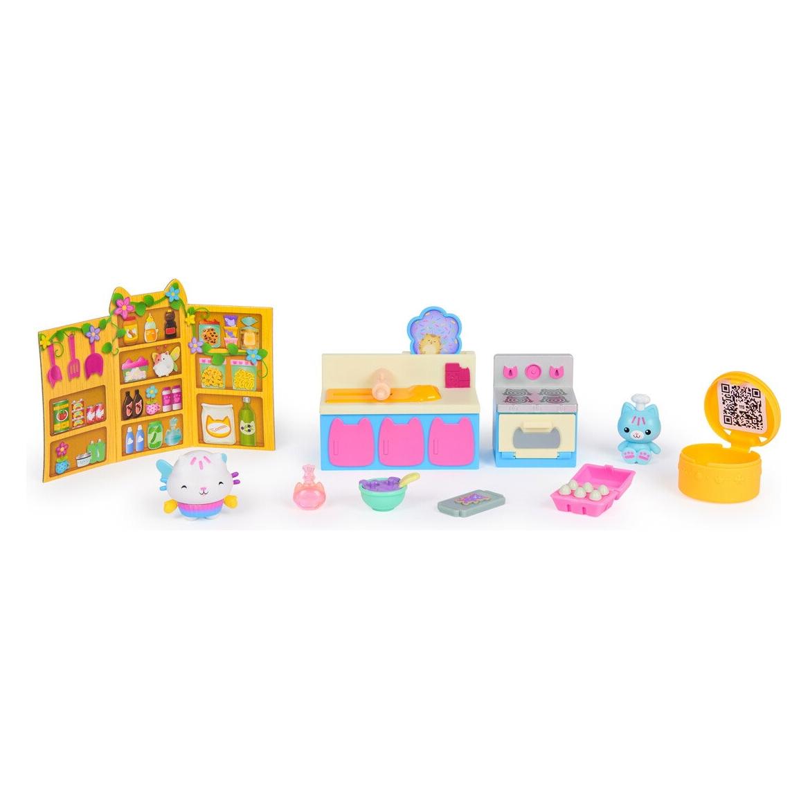 Gabby's Dollhouse Feen-Möbel-Set - Cakey Cats Feen-Küchen-Set (0681147124264)
