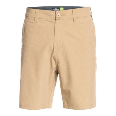 Badeshorts QUIKSILVER "Union Heather 19", Herren, Gr. 34L, US-Größen, braun (plage), Polyester, Badehosen Badeshorts