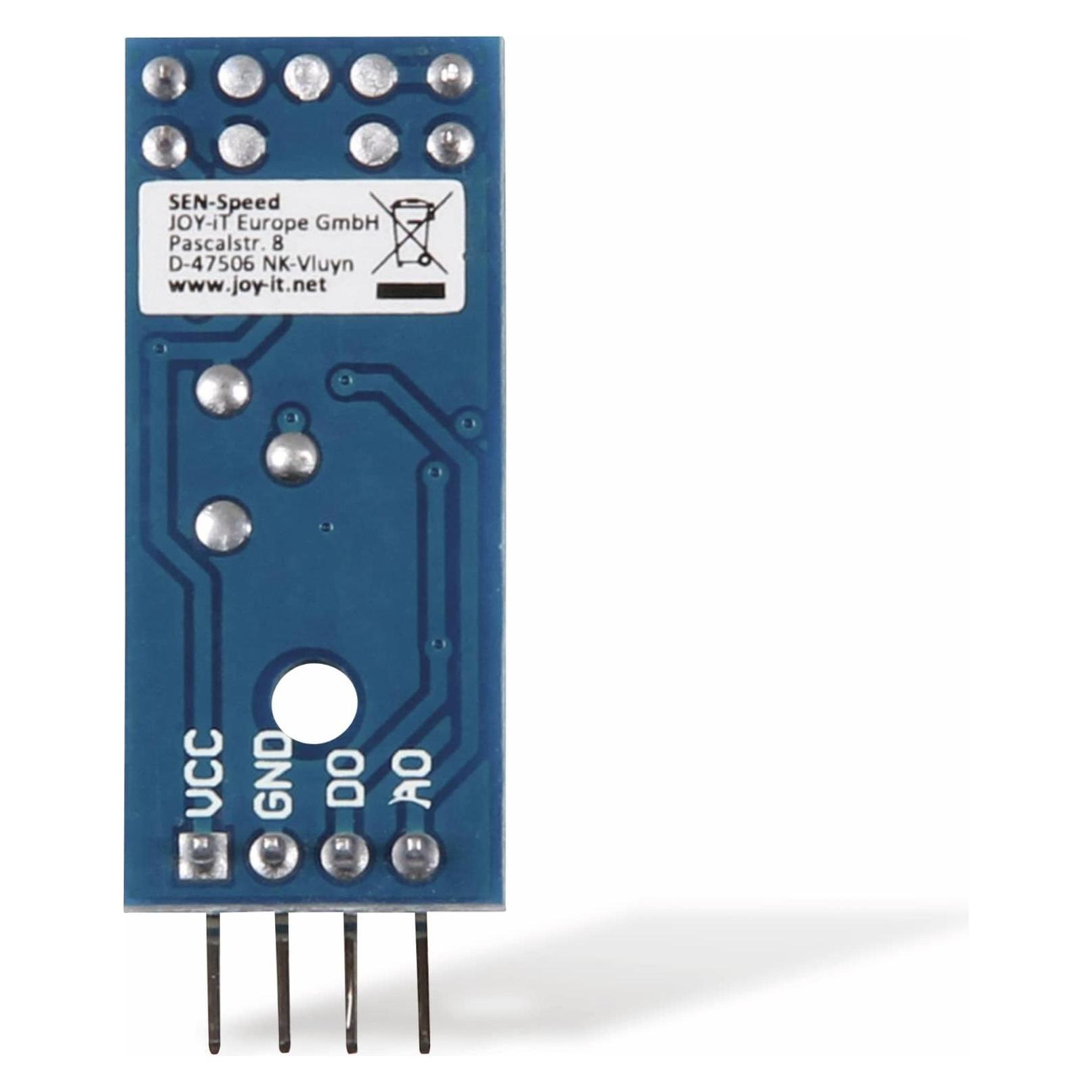 Joy-it Arduino Erweiterungs-Platine Speedsensor LM393 mit Lochscheibe (SEN-Speed)