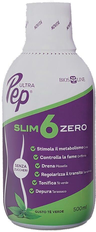 BIOS LINE SpA Ultra Pep Slim 6 Zero Tè Verde 500 ml