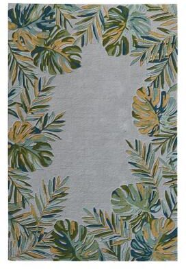 Domani Saunt Hand Tufted Wool Coastal Palms Area Rug