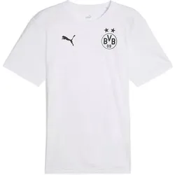 PUMA Herren Fantrikot BVB Prematch SS Trikot, Größe 3XL in Weiß Weiß