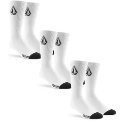VOLCOM FULL STONE 3er Pack Socken 2027 white