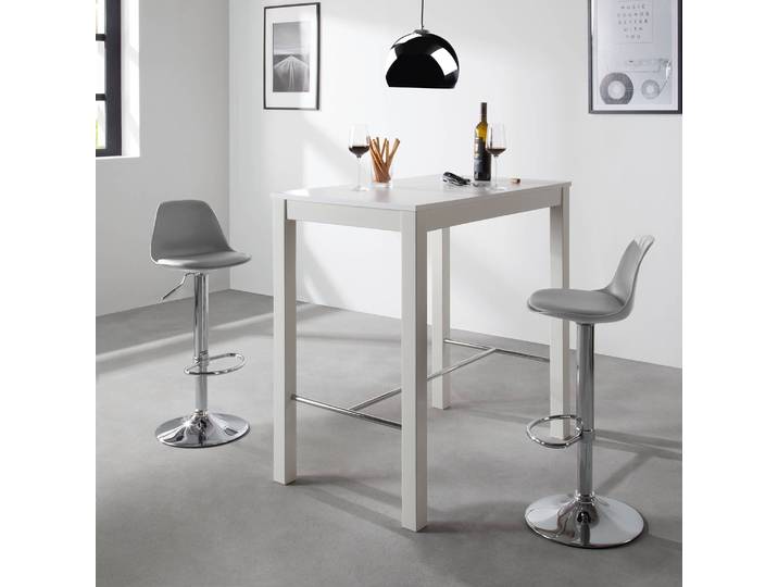Barstuhl Batya (2er-Set) 39 x 83 x 40cm Grau