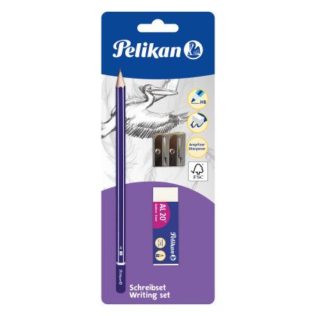 Pelikan Schulset 3-teilig, auf Blister (HB, 3x) (100401652)