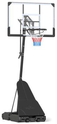 Costway Portable Outdoor Basketball Hoop 8-10 FT Height Adjustable Basketball Goal System