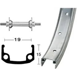 Roland, Laufräder, (Vorderrad, 18")