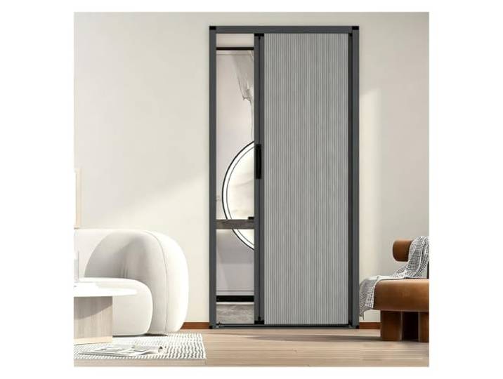 JYHHCYS Akkordeon-Sichtschutzwand Mit Aluminiumrahmen, Ohne Bohren Wärmeisoliert, Geräuschreduzierend, Privatsphäre, Raumteiler Für Schrank, Wohnmobil, Schlafzimmer(70x185cm/27.6x72.8in)