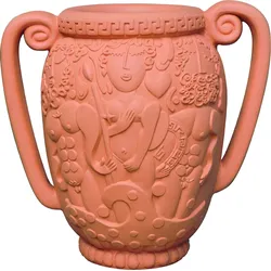 Amphora Skulptur 140 cm aus Terrakotta