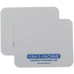 Man & Machine Europe MAN&MACHINE Mousepad 5er Pack, Mausmatte, Grau