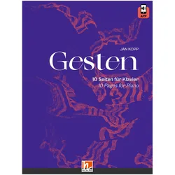 Helbling Notenbuch Helbling Gesten - 10 Seiten für Klavier deutsch/englisch, 28 ... - Notenbuch